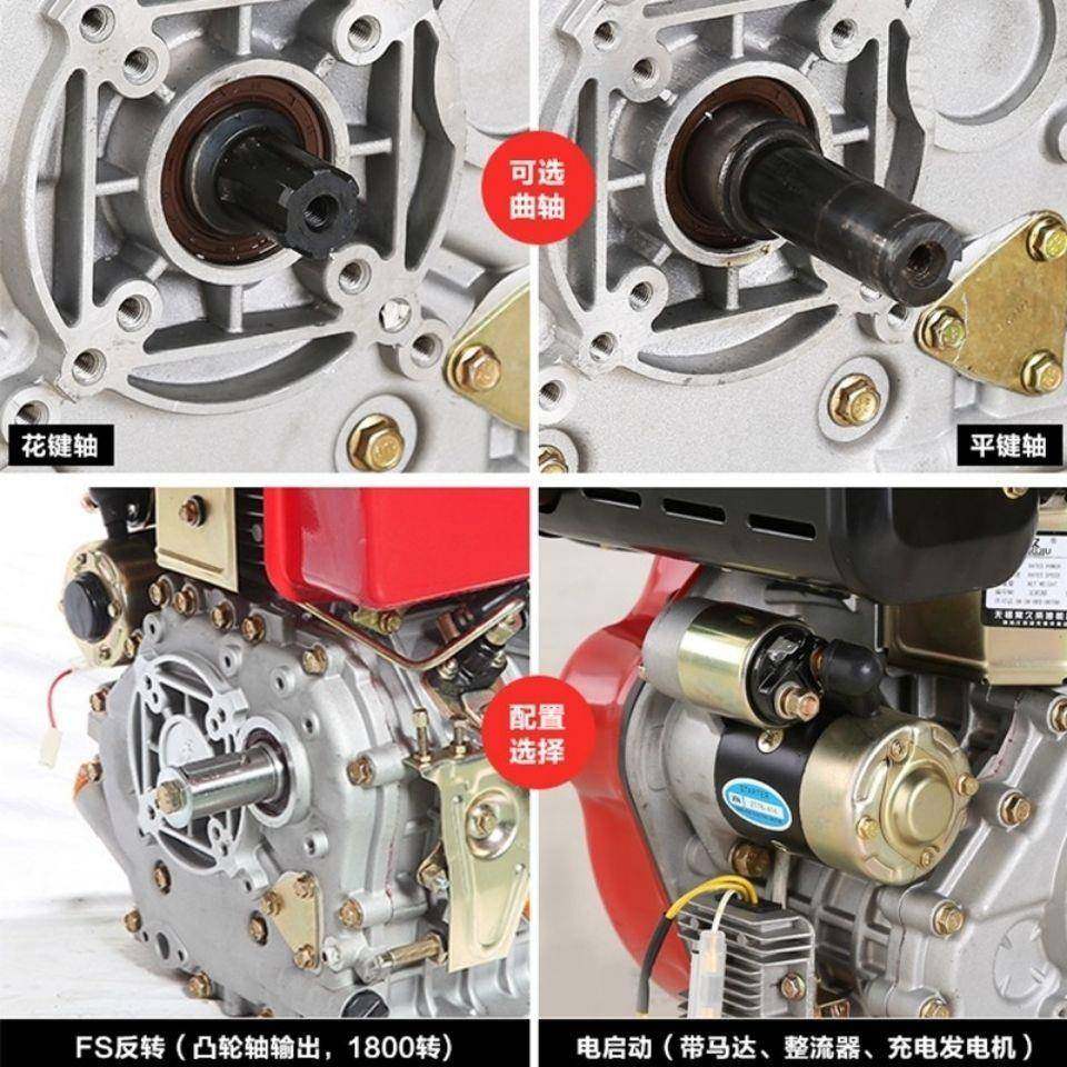 风冷柴通用款1油发电机731781861F19295切割机微耕机抽沙泵动力机