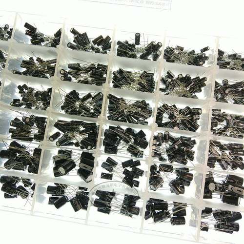 36型无品牌/号电解电0容.1uf50v个4*7-10000uf16v8*16100只样品盒