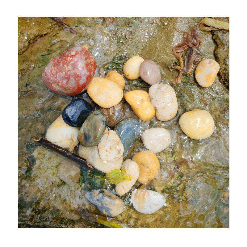 A级雨花石2-5cm双粒A径（莫硬氏硬度7）≥地中海90285风格景铺装