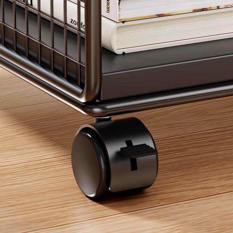 移动台式可电脑主机托架工AL100158桌下印机置物架办公打桌位收纳