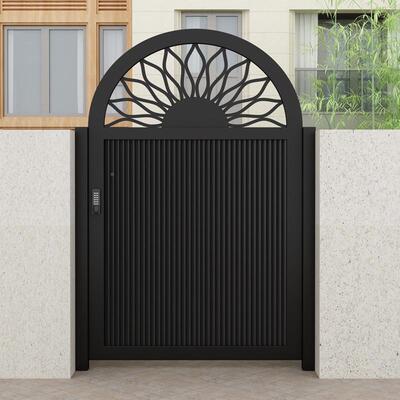 单双村户门栅栏别开墅ltao1005庭大门花园铁艺院麦太乡花园不锈钢