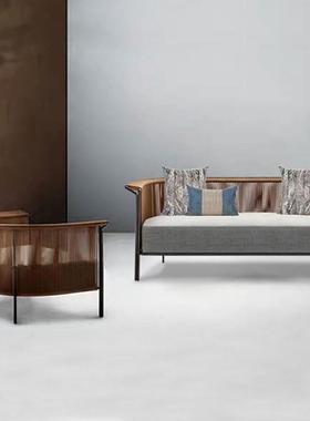 外编沙发阳天台藤沙发露休42687闲藤椅茶几组合户室外中式庭院藤