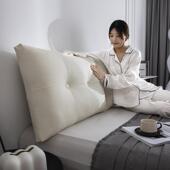 新款 只放松腰 550m 科技布简约床靠枕一对装 家用SAV纯色c靠头垫10