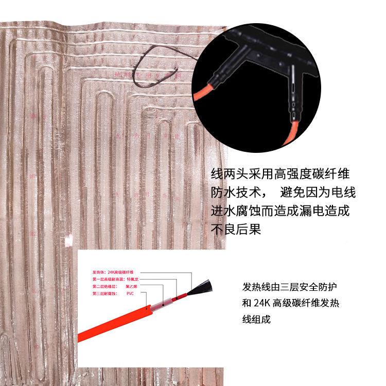 猪碳纤维电热地暖猪场暖电地养殖猪用暖地暖猪地取仔暖猪ASO用电