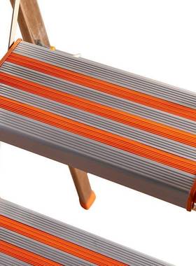 厂家梯家用折叠梯不锈钢内人字梯室多梯功能梯79670爬加厚子扶手