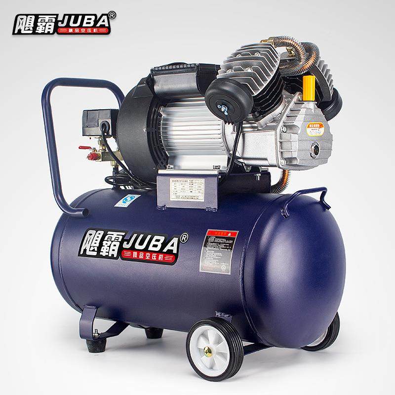 飓空压机打气泵空气压缩机木工喷漆霸V全式双缸铜V-2047电机气2.2