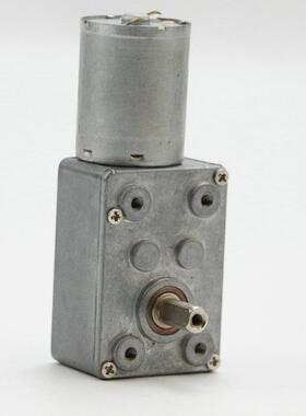 37246蜗轮蜗杆减速电机30直流电强机无品牌/自锁力12V24速V直角减