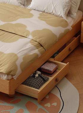 米全实木儿童床男孩女孩无床头儿童房宝62273榻宝榻公床主双人地