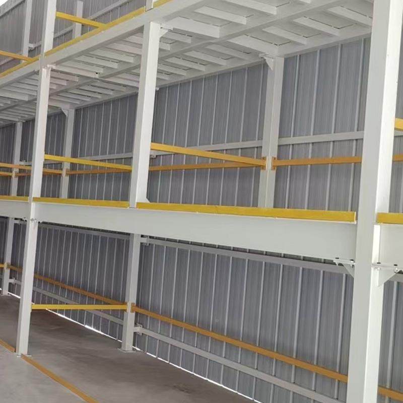 货储货架阁楼GYV平台二层重型仓库搭车间建隔层钢仓结构阁楼架