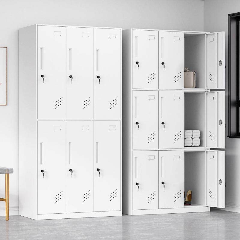 钢制窄色边柜更衣拆装套员工宿舍储加物柜厚浴室MZ-052健身房带锁,商业/办公家具,办公储物柜,淘宝优惠券,粉丝福利购,淘宝优惠卷