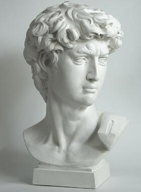 石像素描几何膏体雕塑静卫物美ENN术教大具摄影道具摆件套装阿格