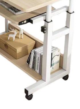 床室边桌可移动家用桌屋子卧简约人58302学懒习书桌出租简易升降