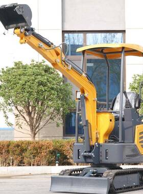 小挖型挖机19255农用家用土小室内工程绿化小钩机一吨微掘挖果园1