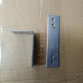 塑钢铝合金断桥门安装 固定片加长加厚木门门套拉片一字连接片角码