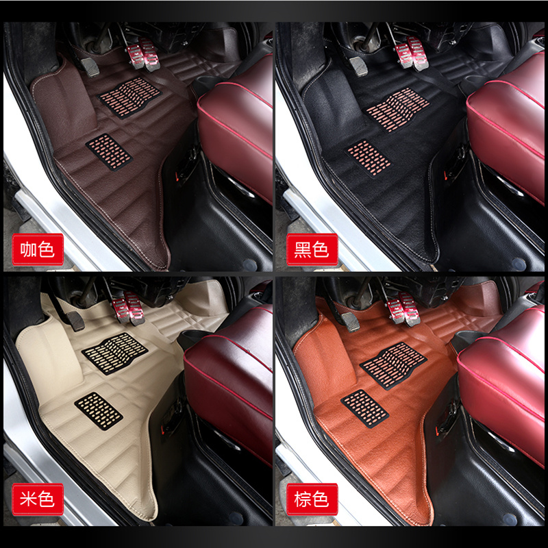 华晨金杯新海狮X30L加长脚垫海狮S鑫源X30LEV用皮革全包围货运版