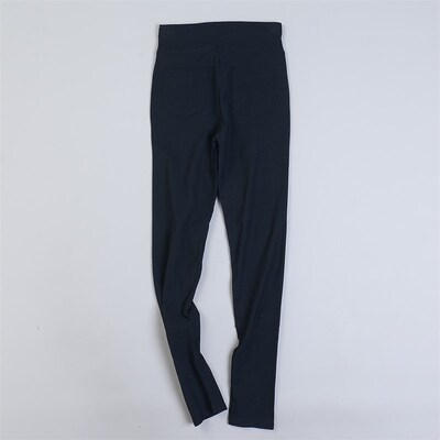 黑色高腰弹力修身铅笔裤女8.27L80143塑身提臀修腿型春夏百搭长裤