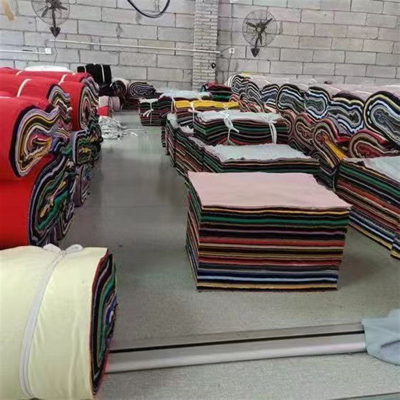 精裁擦机布全棉工业抹布杂色标准吸水吸油不掉毛碎布头废布料棉纱