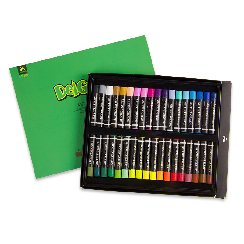 丹可林重彩油画棒三代高级灰重彩棒单色24色36色48色60色油性蜡笔,文具电教/文化用品/商务用品,蜡笔,淘宝优惠券,粉丝福利购,淘宝优惠卷