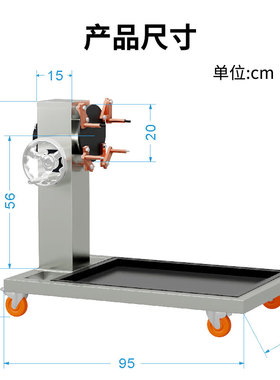 F701汽车发动机维修翻转架 汽油机拆装架 通用型修理厂4s专用