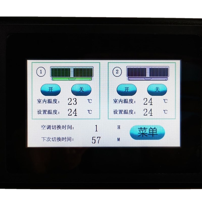 空调双机切换器/触屏空调控制器/空调来电自启动/空调双机切换