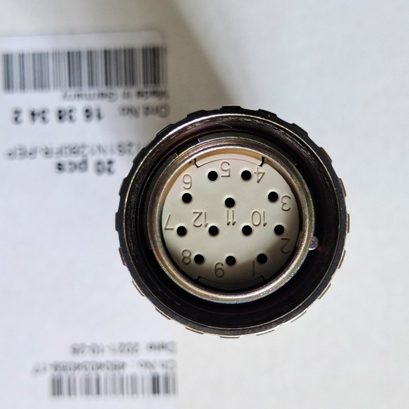 倍加福联轴器母头连接器9416母头线组M2312 针PVC缆线8 芯11芯