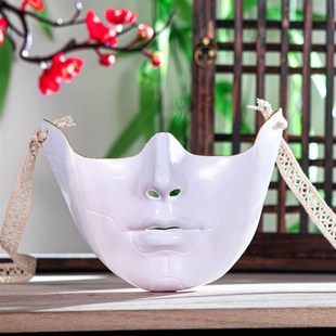 古风下半脸机械美男美人面具万物成人男女仙女汉服节庆装扮配饰