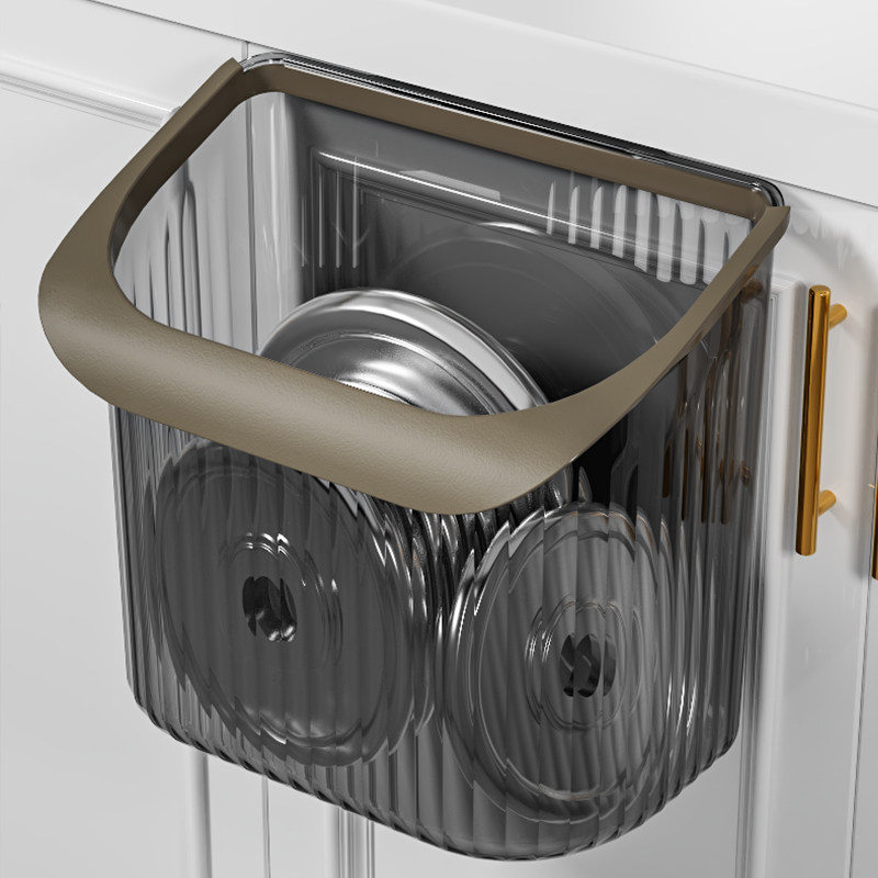 厨房垃圾桶家用橱柜挂式厨余筒免弯腰神器压圈式大容量悬挂卫生桶,家庭/个人清洁工具,垃圾桶,淘宝优惠券,粉丝福利购,淘宝优惠卷