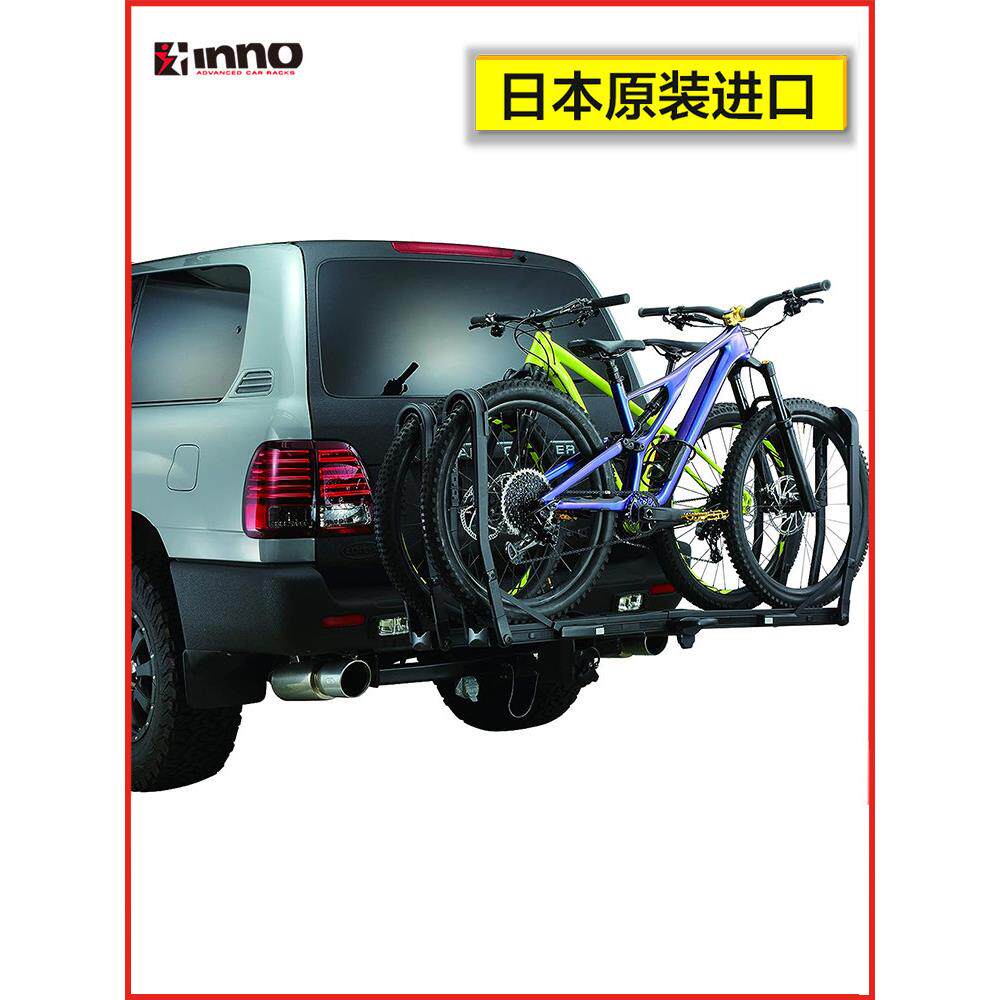 创新后挂车架道路山地车架皮卡后斗备胎拖车自行车尾架