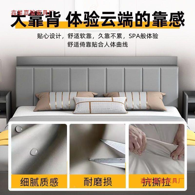 现代简实木铺板1.5GBC米卧床架1.2m出租板房床双人1.8x2约米主式