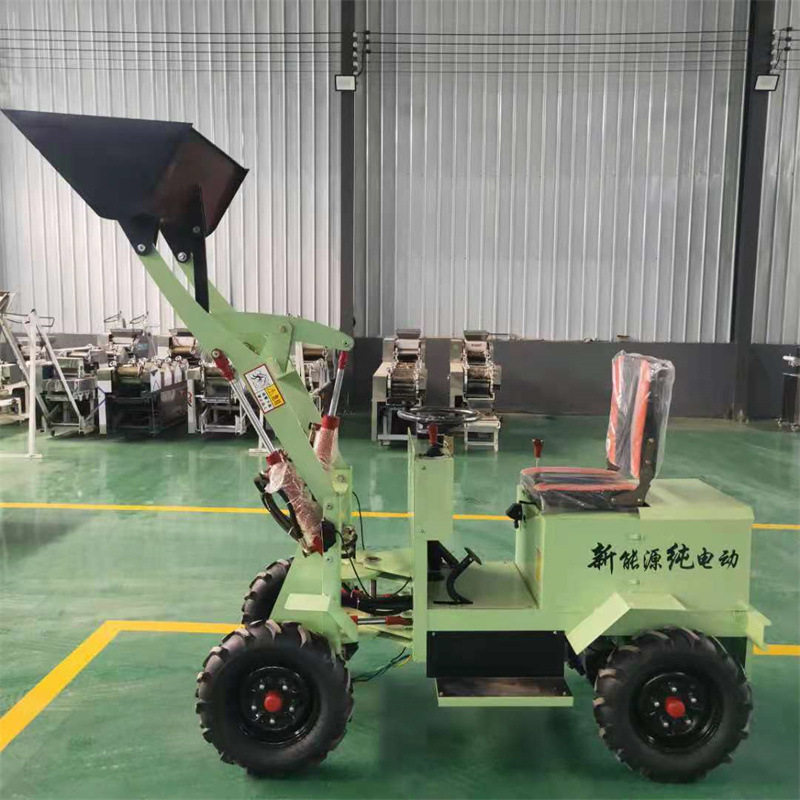 电动四驱小型装载机工地农用