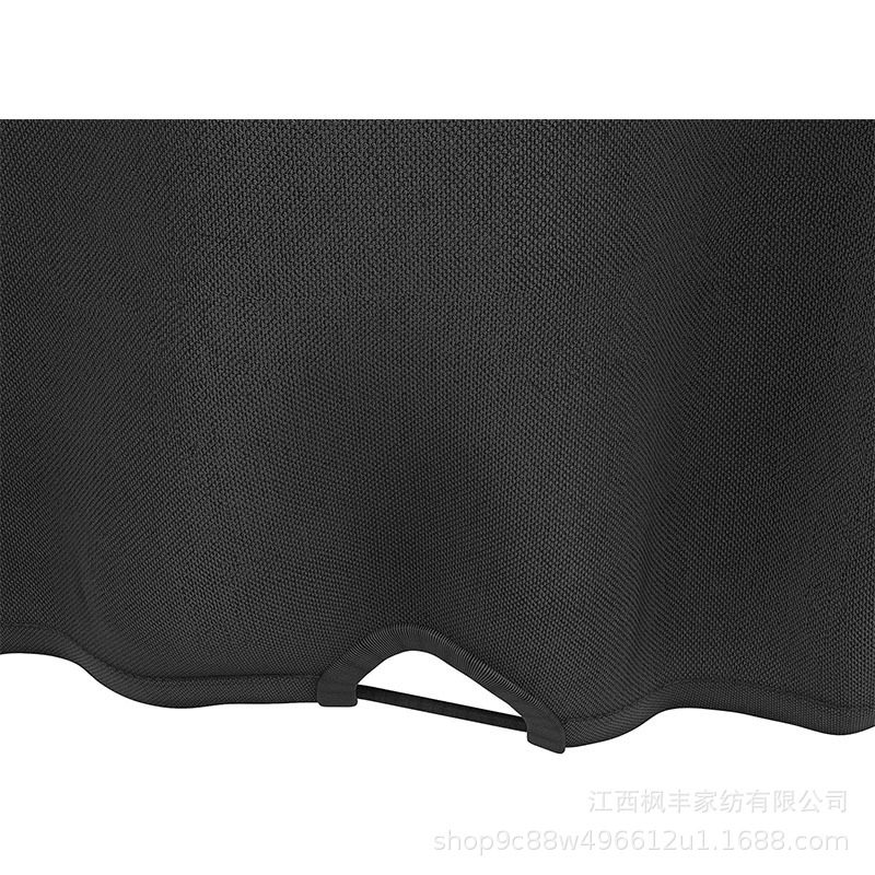 FENG木炭水壶烧烤罩,防水防风防尘,适合多数木炭水壶烧烤炉,黑色