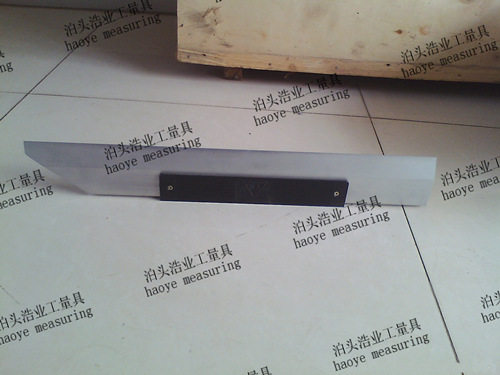 不锈钢刀口尺50 75 100 125 150 175 200 250 300mm DIN874 00级