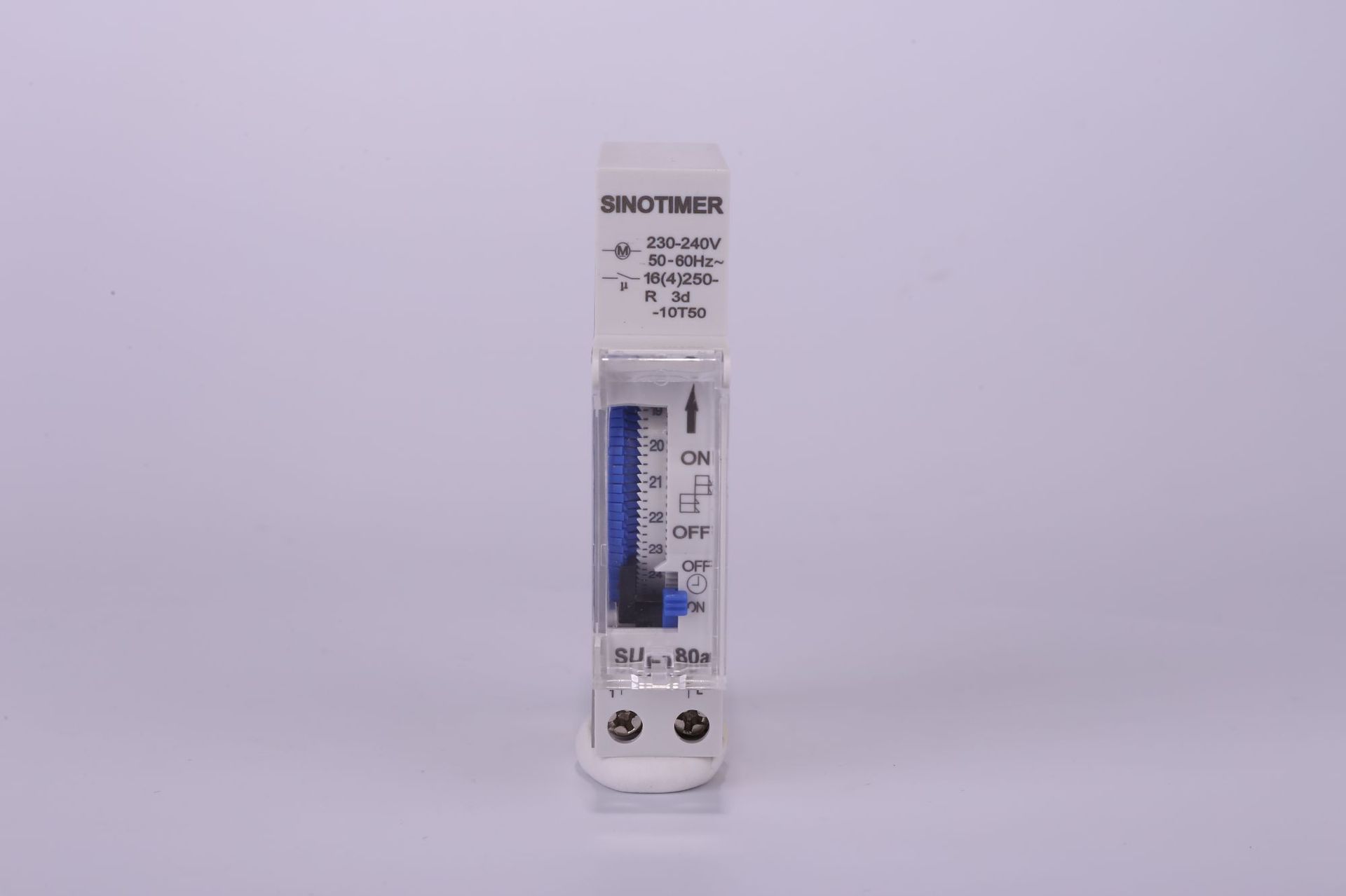 SUL180a 导轨安装石英机械计时器时控开关工业计时器定时开关220V