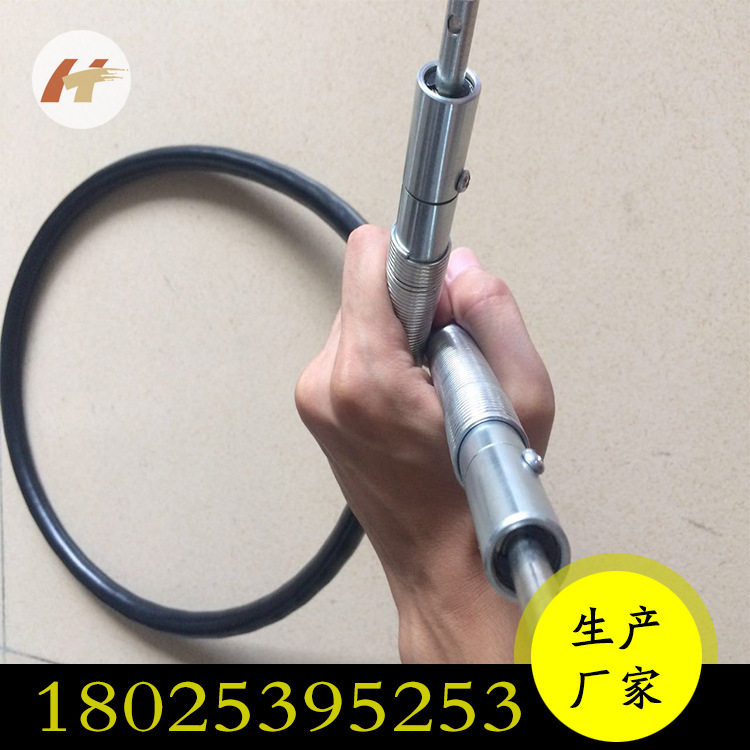 不锈钢攻牙机电机同轴万向软轴