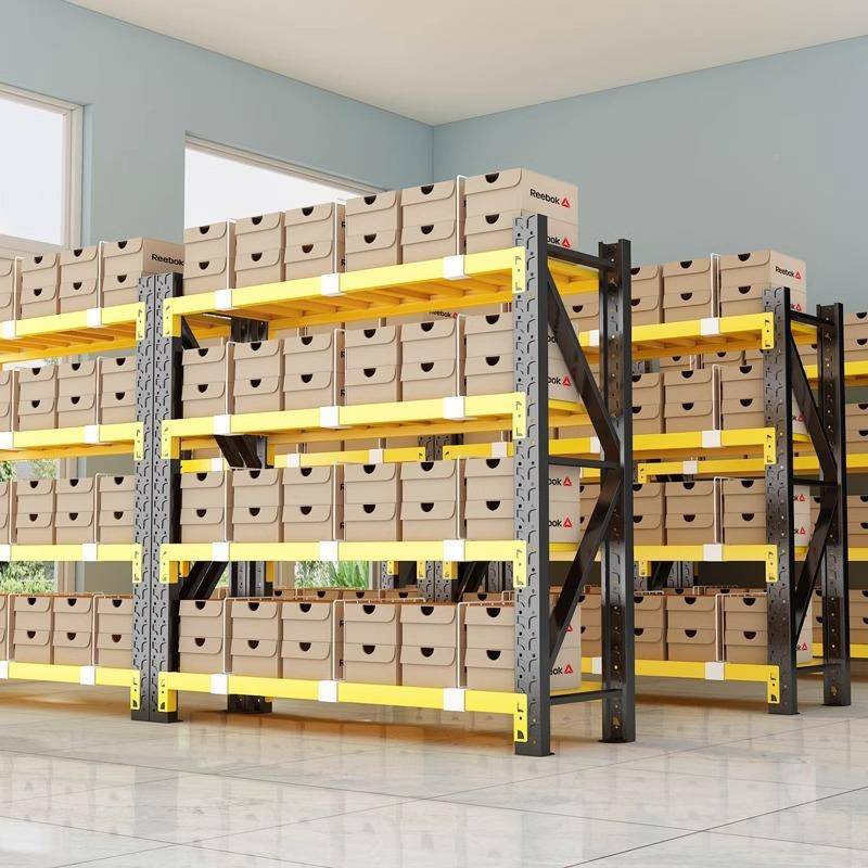 纳仓储货架置物加架重型货架多层厚收子740架地下室超市货架仓库