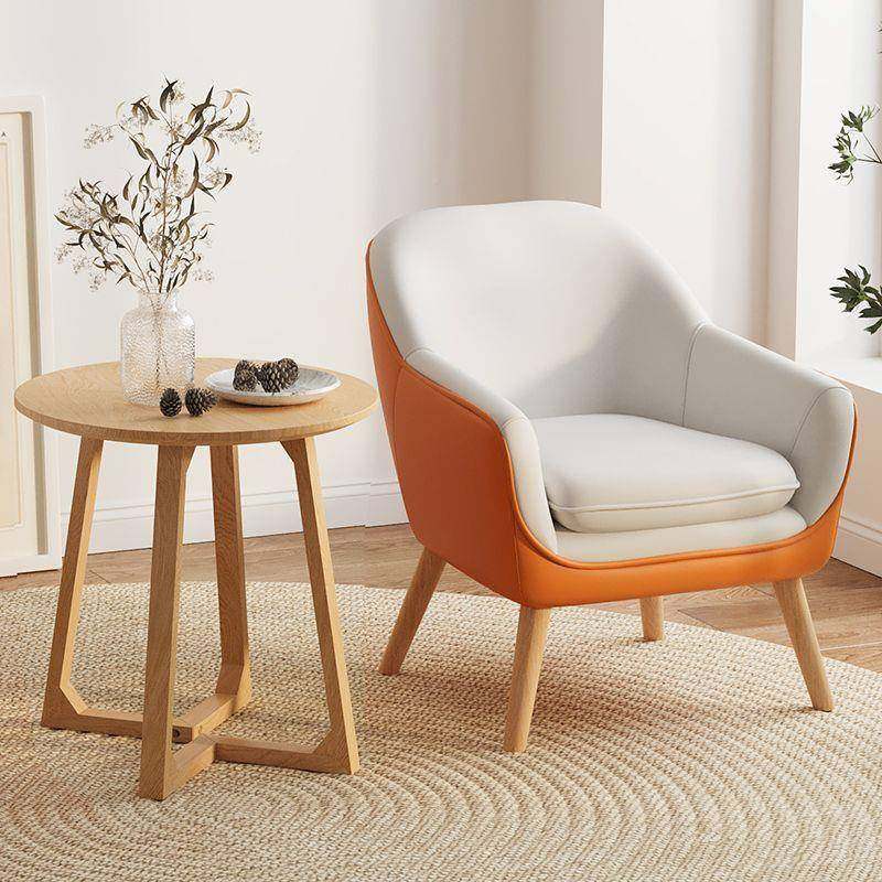 单人沙发椅简约现代可沙YVB发组合厅小户爱型家居客闲阳台休椅懒