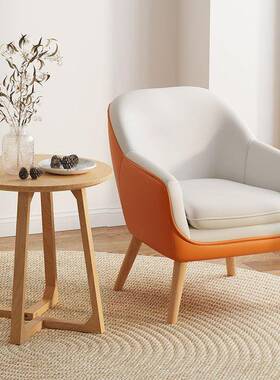 单人沙发椅简约现代可沙YVB发组合厅小户爱型家居客闲阳台休椅懒