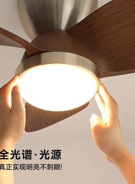 中吸古风扇灯餐厅卧室主顶电扇灯法式复古小卧75128尺寸吊扇灯美