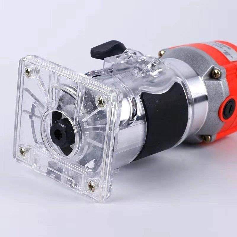 修边机具木工电板动工多功能角倒雕刻电铲倒装电木铣PTM铝塑板开