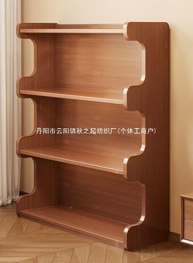 置物架多层纳架落地客厅靠墙收书架家储用杂物物柜竹货楠XPP架子