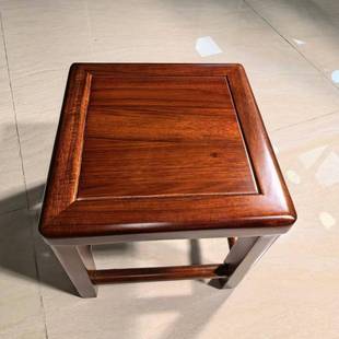 椅非洲酸小方凳家枝用客凳厅新GAP中式 子实木小矮板凳儿童木凳子