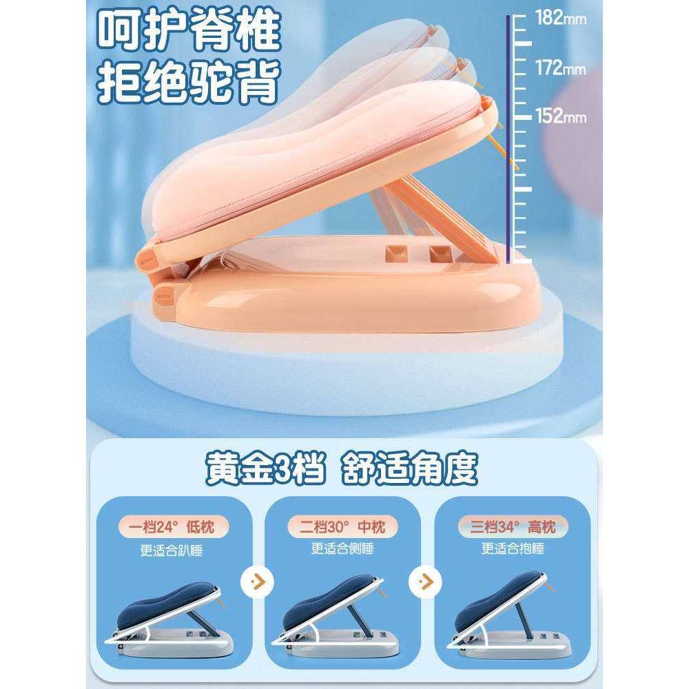 YX102午睡枕小学生室趴休369睡枕儿桌童折叠便教携午课睡觉