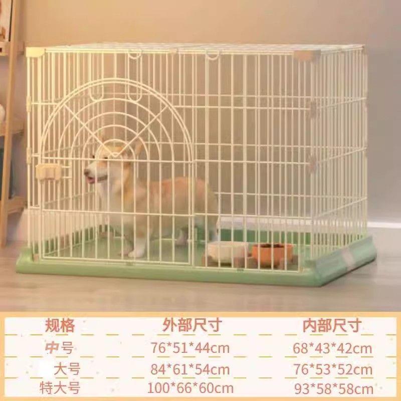 树脂加所狗笼子小粗型中大型宠物猫笼厂家直供子犬家用室内带厕狗