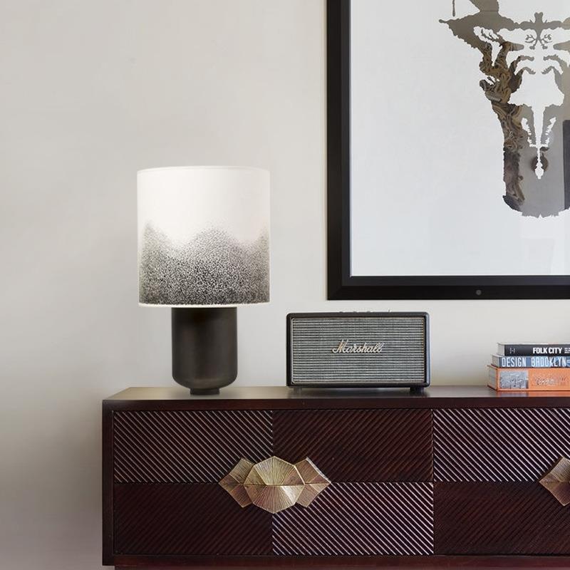 后现代五金客厅台灯意创XG-8277设书桌床头简led儿童约卧室计师布