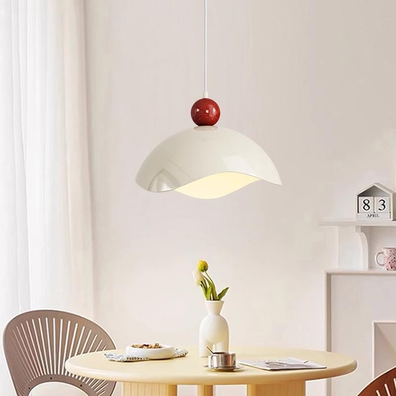 法台式奶风餐桌油吊灯护眼餐桌创意灯设计71322师岛中古风单头吧