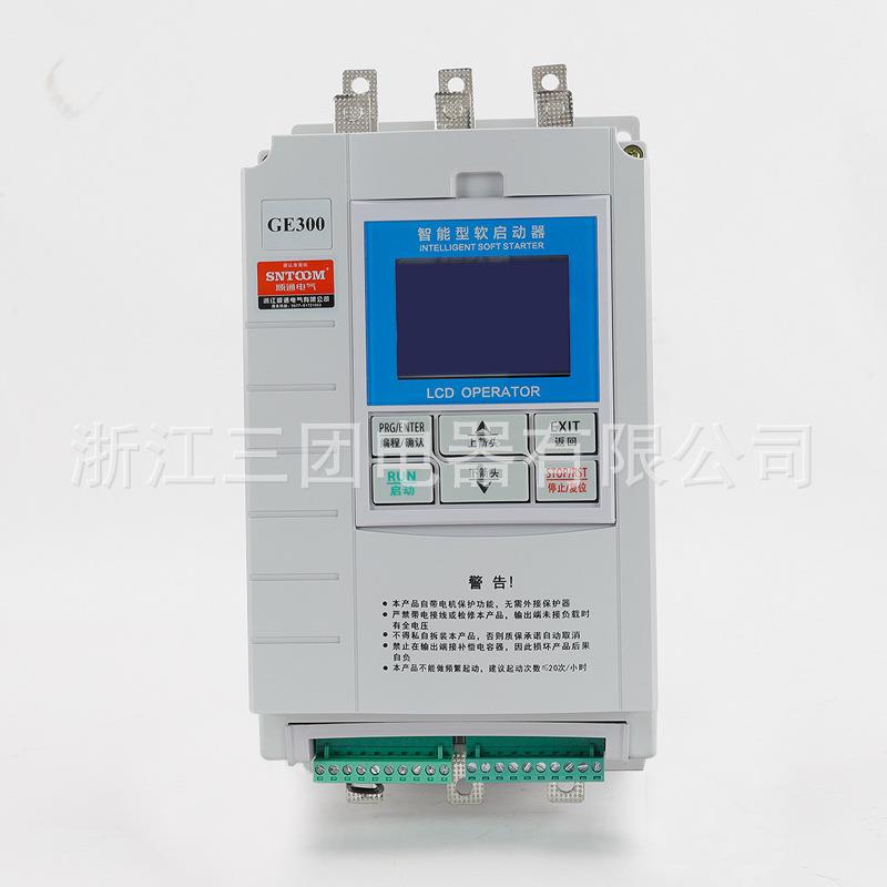 智DQI能电机软水启动器ST4R-0/0/355/75/160KW在线式电机泵软启动