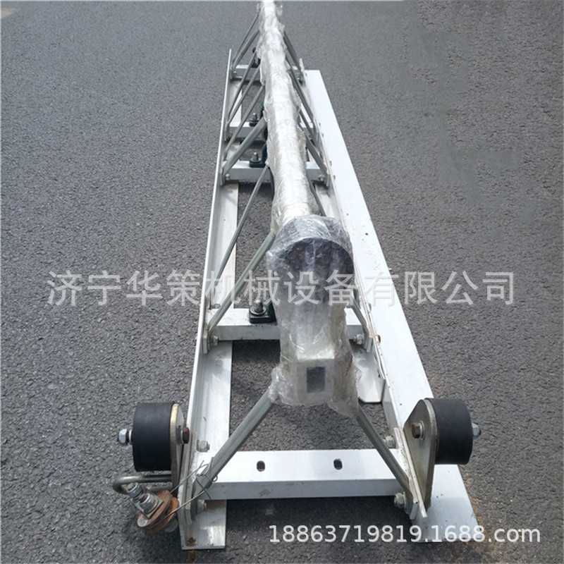隧道桥面水泥路面框架式振动梁