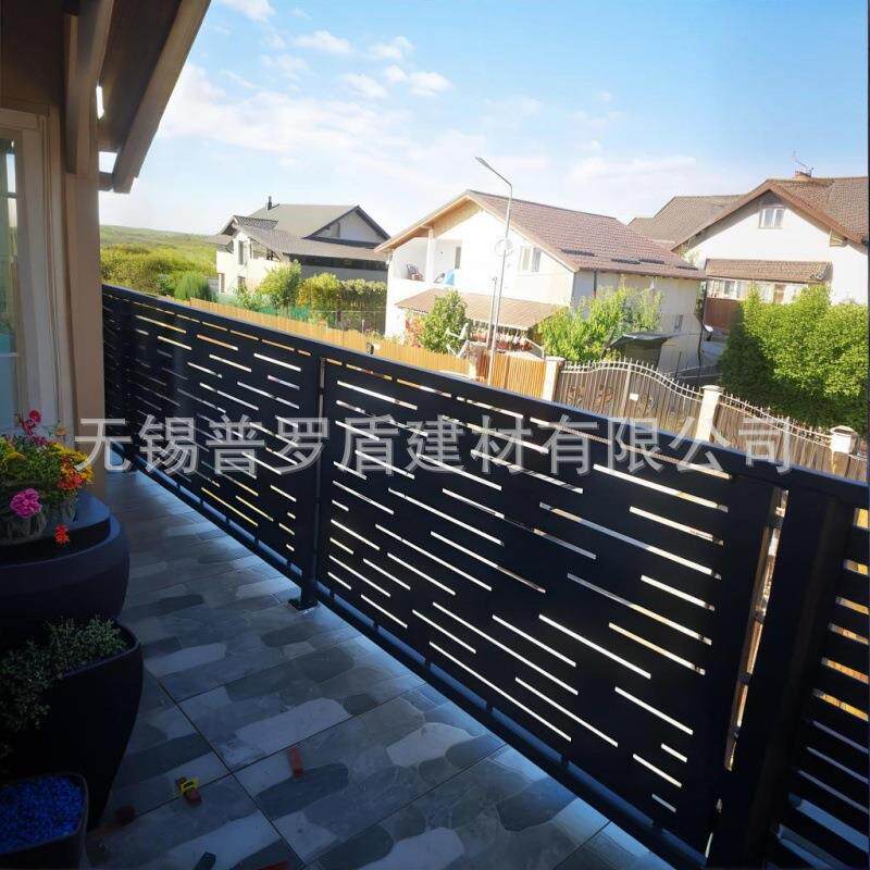 现风代简约不锈钢镂空雕花客厅隔断屏玄院关庭阳板台切屏风割护栏