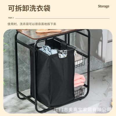 脏衣篮物架脏服衣物的放衣收纳浴室卫生间脏衣篓置洗HIN衣篮子