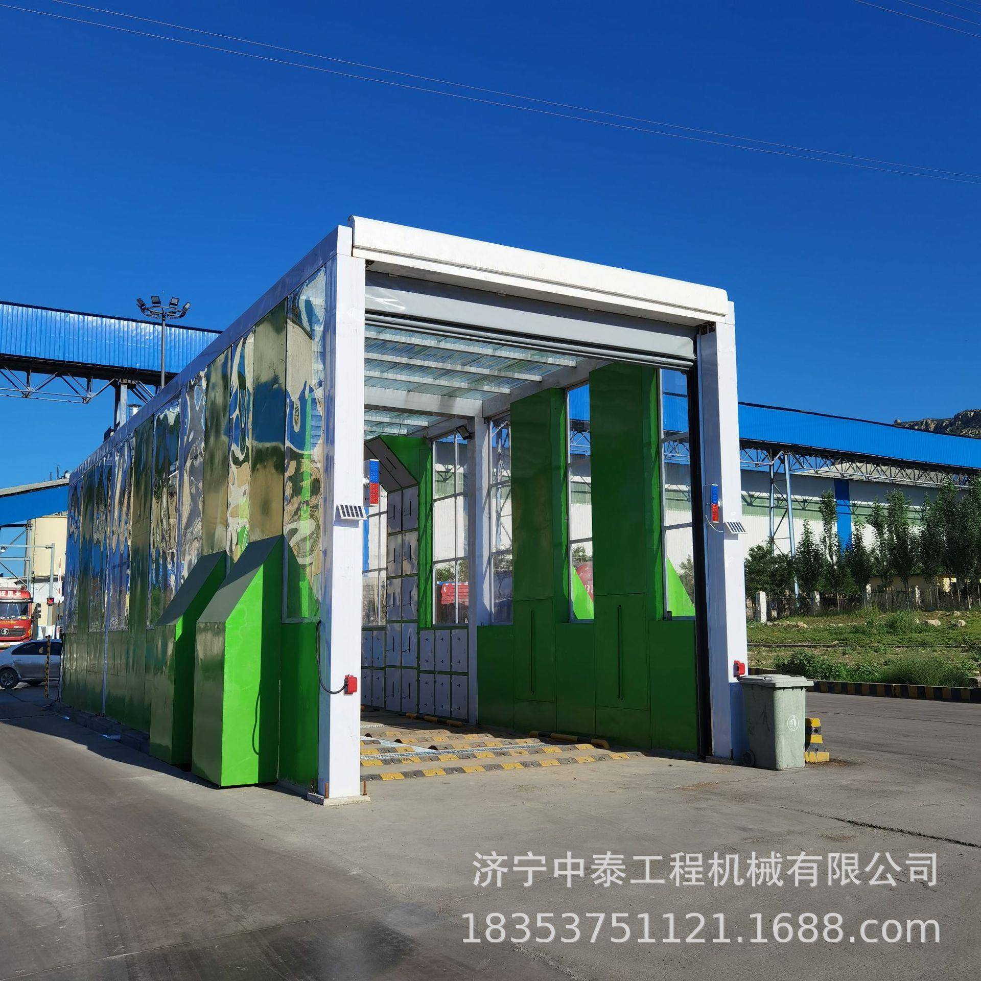 动封IWB闭式龙门洗车洗机全自感应程洗工车机摇摆式龙门轮机